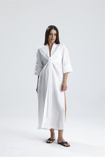 Sierra Beyaz Gece/Gündüz Kimono