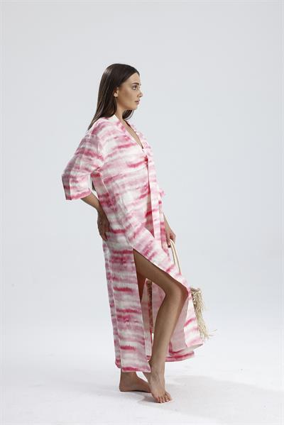 Sierra Pembe Gece/Gündüz Kimono
