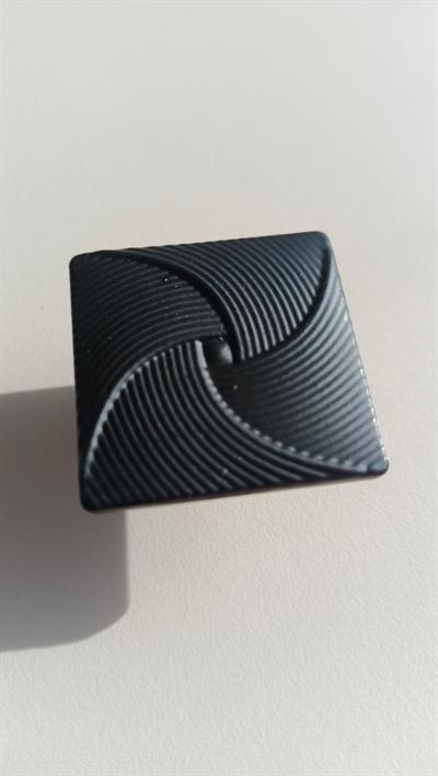 Rüzgar Gülü Tek Vidalı Kare Düğme Kulp