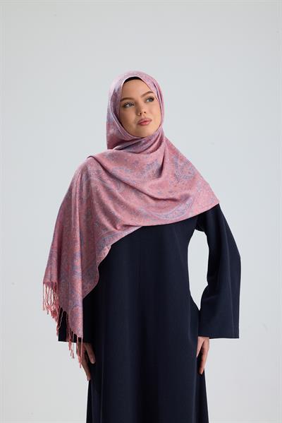 Cashmere Collection - Cotton Candy / Dokuma Kaşmir Şal (Yeni Sezon)