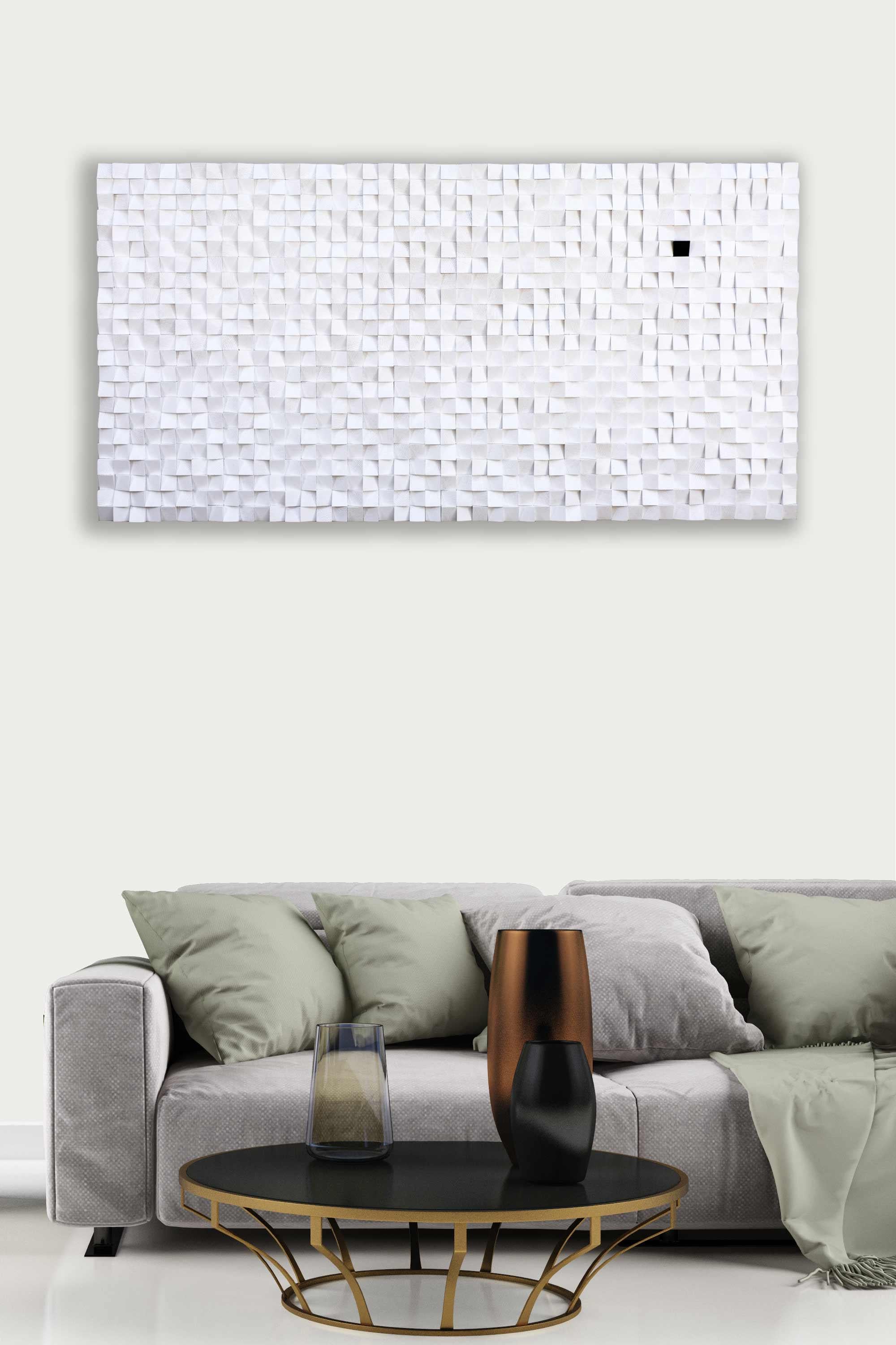 Ayaz Handmade Mosaic Wood Wall Art