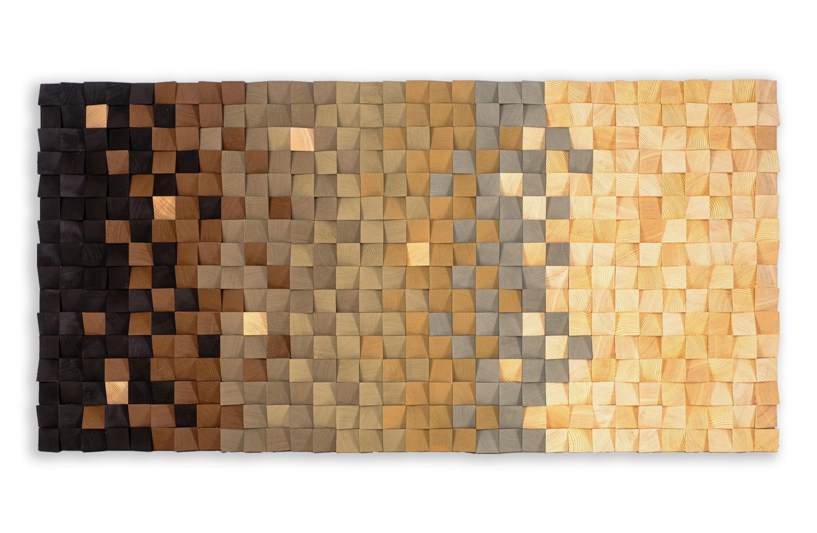 Bellis Handmade Mosaic Wood Wall Art