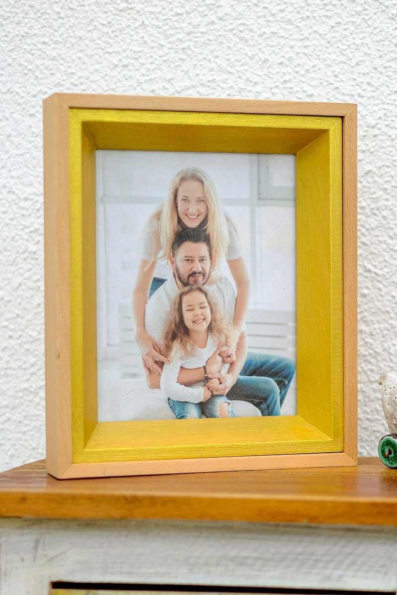Carpe Diem Handmade Colorful Solid Wood Frame