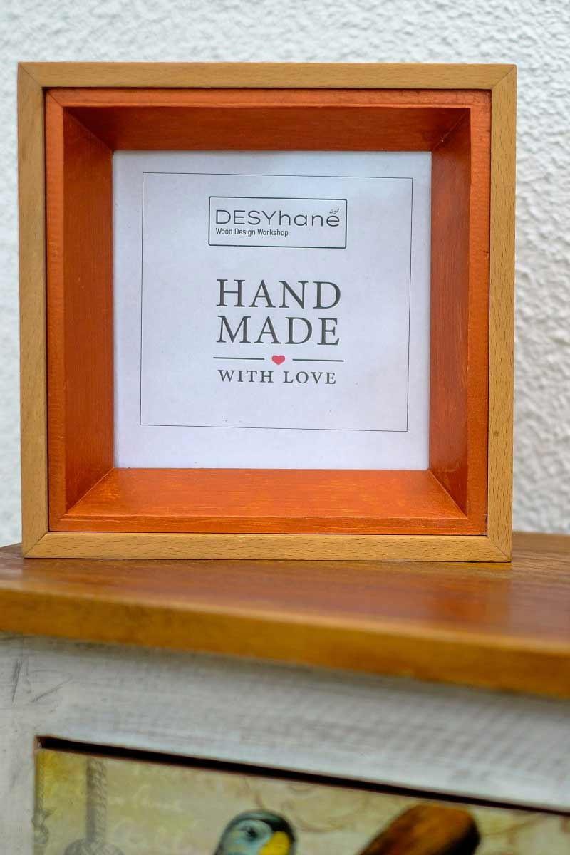Carpe Diem Handmade Colorful Solid Wood Frame