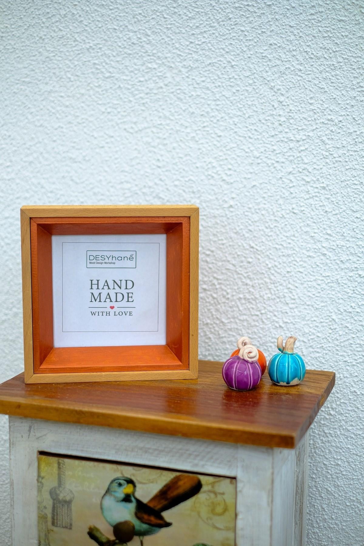 Carpe Diem Handmade Colorful Solid Wood Frame