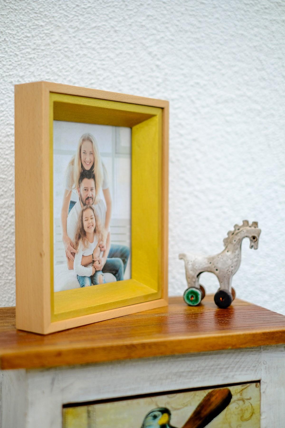 Carpe Diem Handmade Colorful Solid Wood Frame