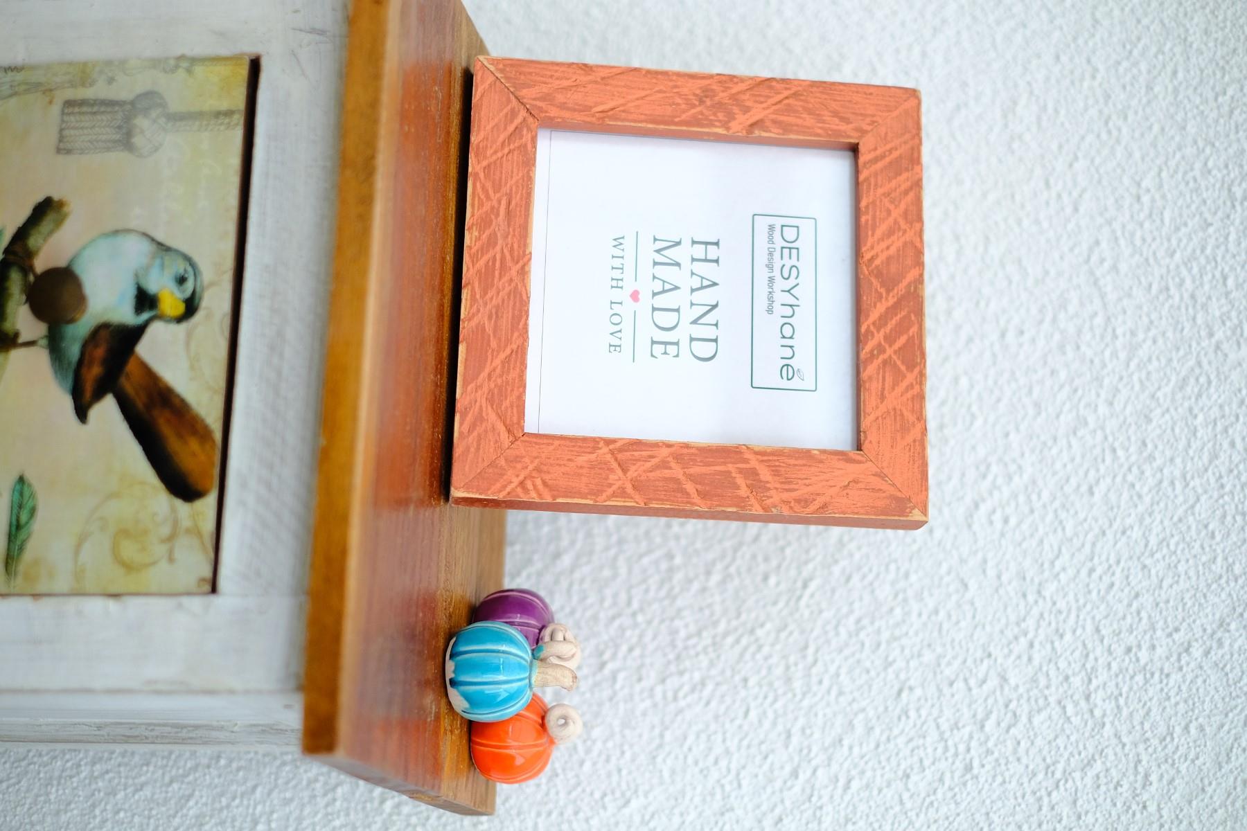 Memoria Handmade Colorful Solid Wood Frame