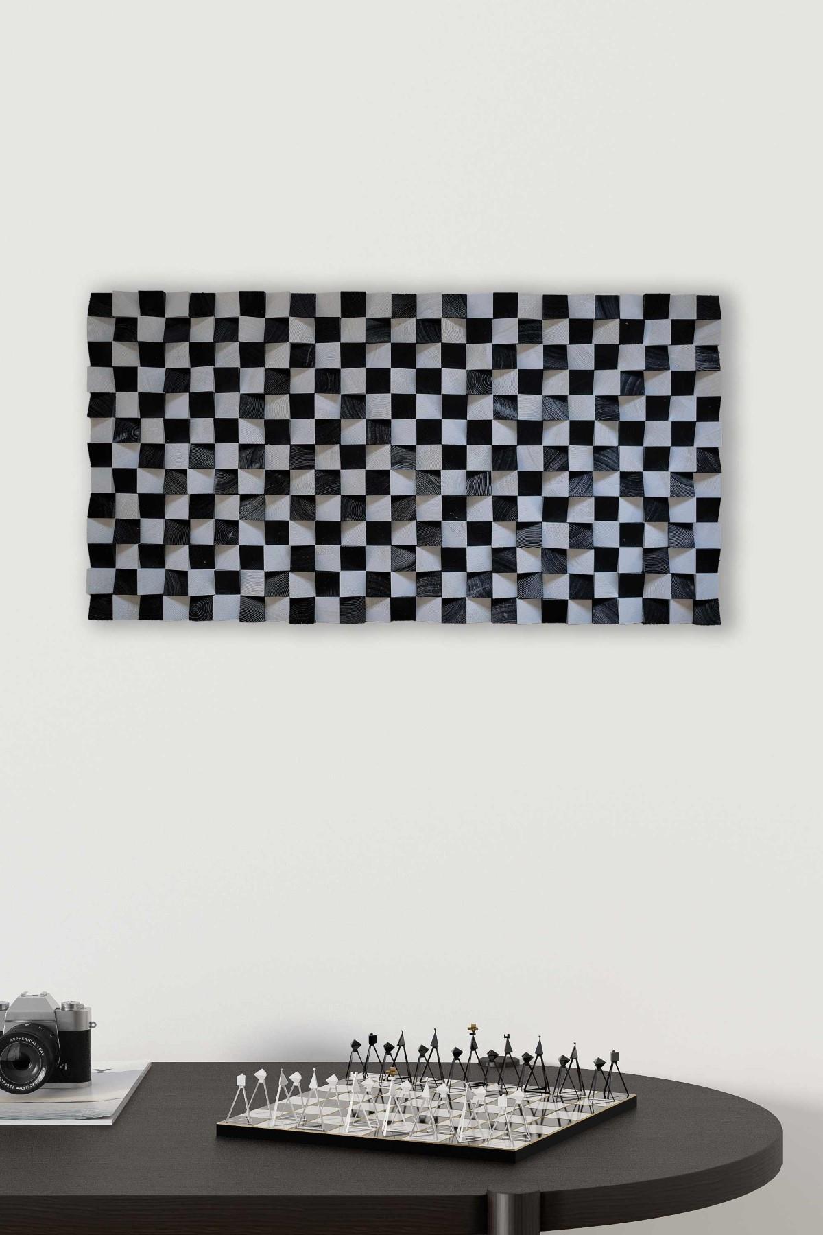Merkür Handmade Mosaic Wood Wall Art