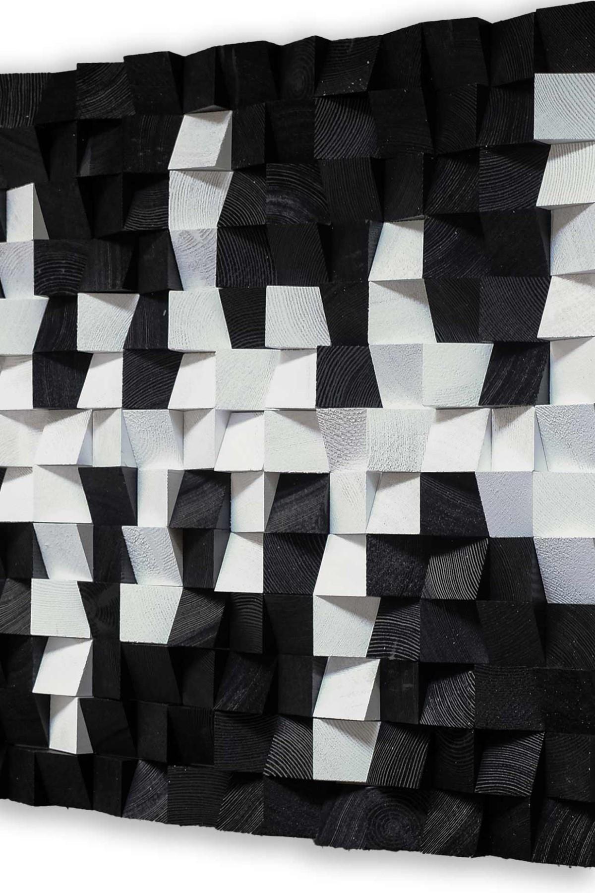 Merkür Handmade Mosaic Wood Wall Art