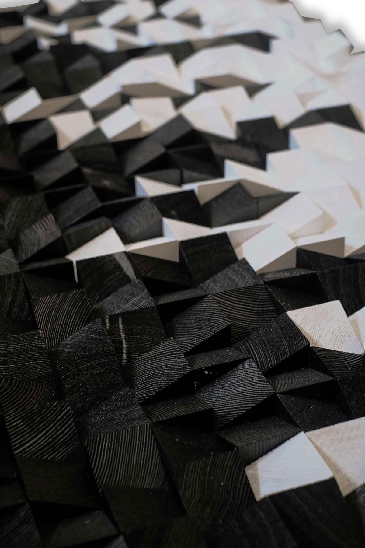 Merkür Handmade Mosaic Wood Wall Art