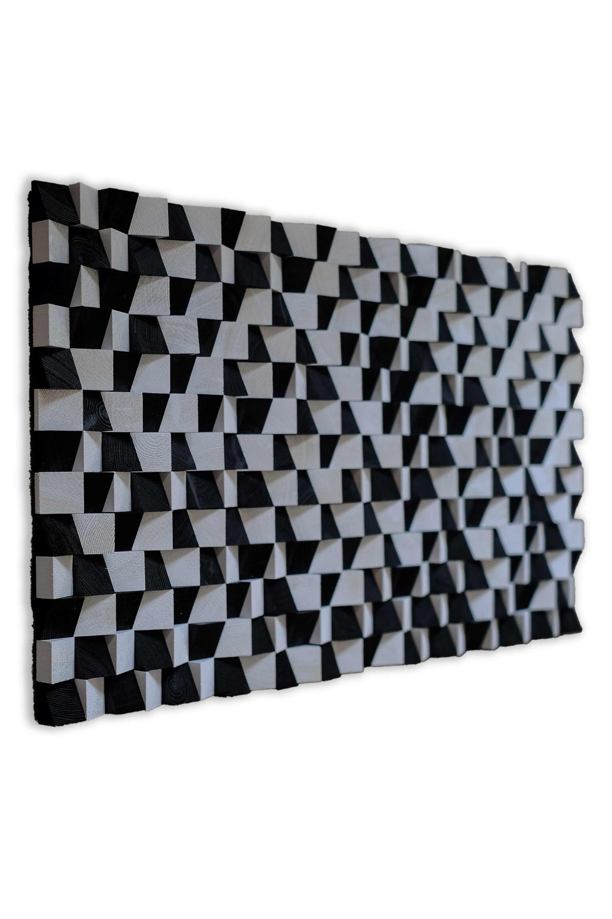 Merkür Handmade Mosaic Wood Wall Art