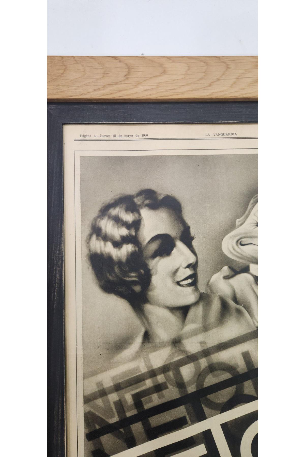 Orijinal Antika Dergi Kapağı: “La Vanguardia – Barselona” 15 Mayıs 1930 – 4. Sayfa “Netol” Reklamı