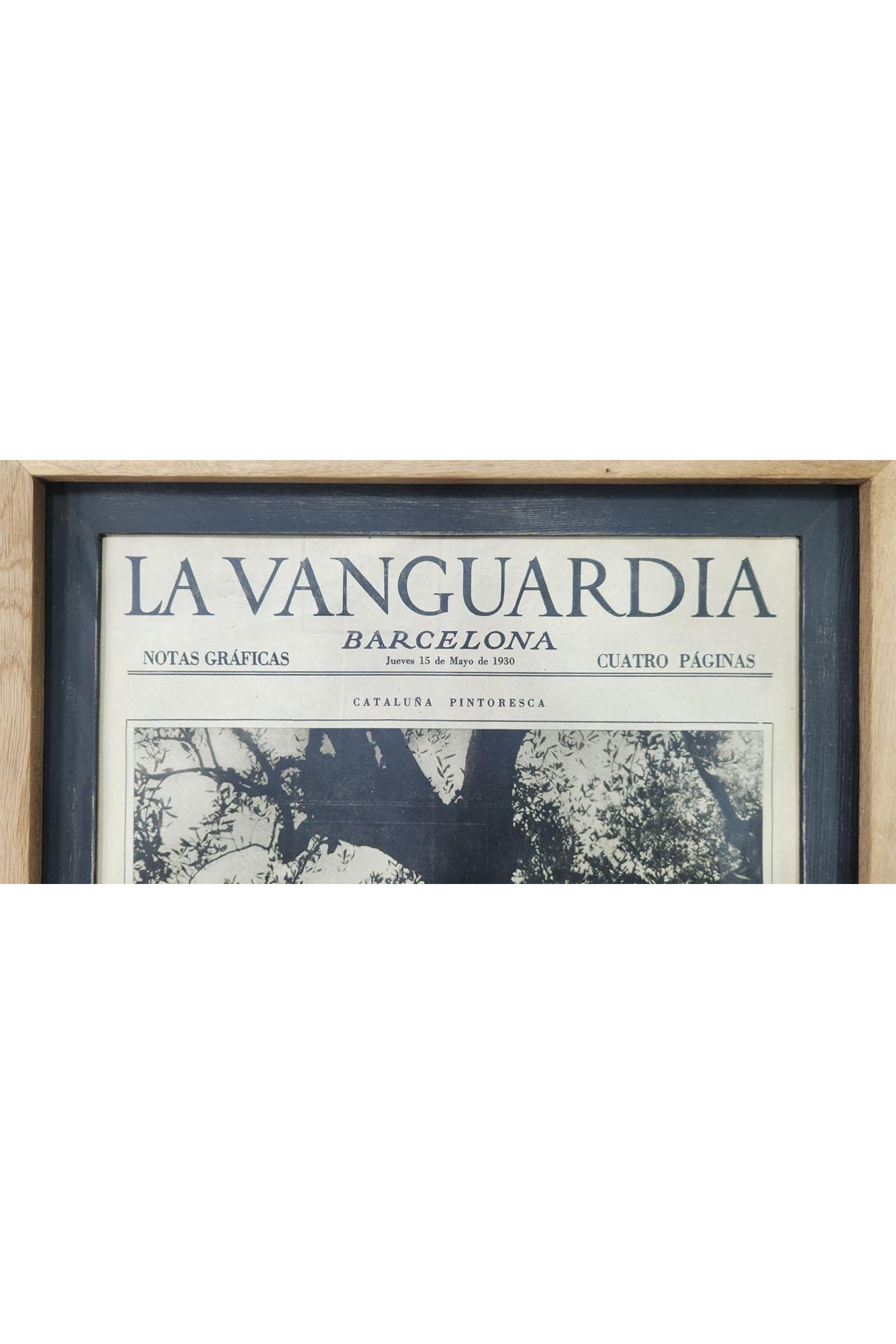 Orijinal Antika Dergi Kapağı: “La Vanguardia – Barselona” 7 Mayıs 1930 – Pilot Amy Johnson Kapak Görseli