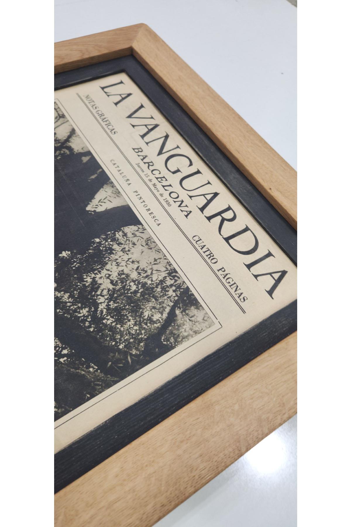 Orijinal Antika Dergi Kapağı: “La Vanguardia – Barselona” 7 Mayıs 1930 – Pilot Amy Johnson Kapak Görseli