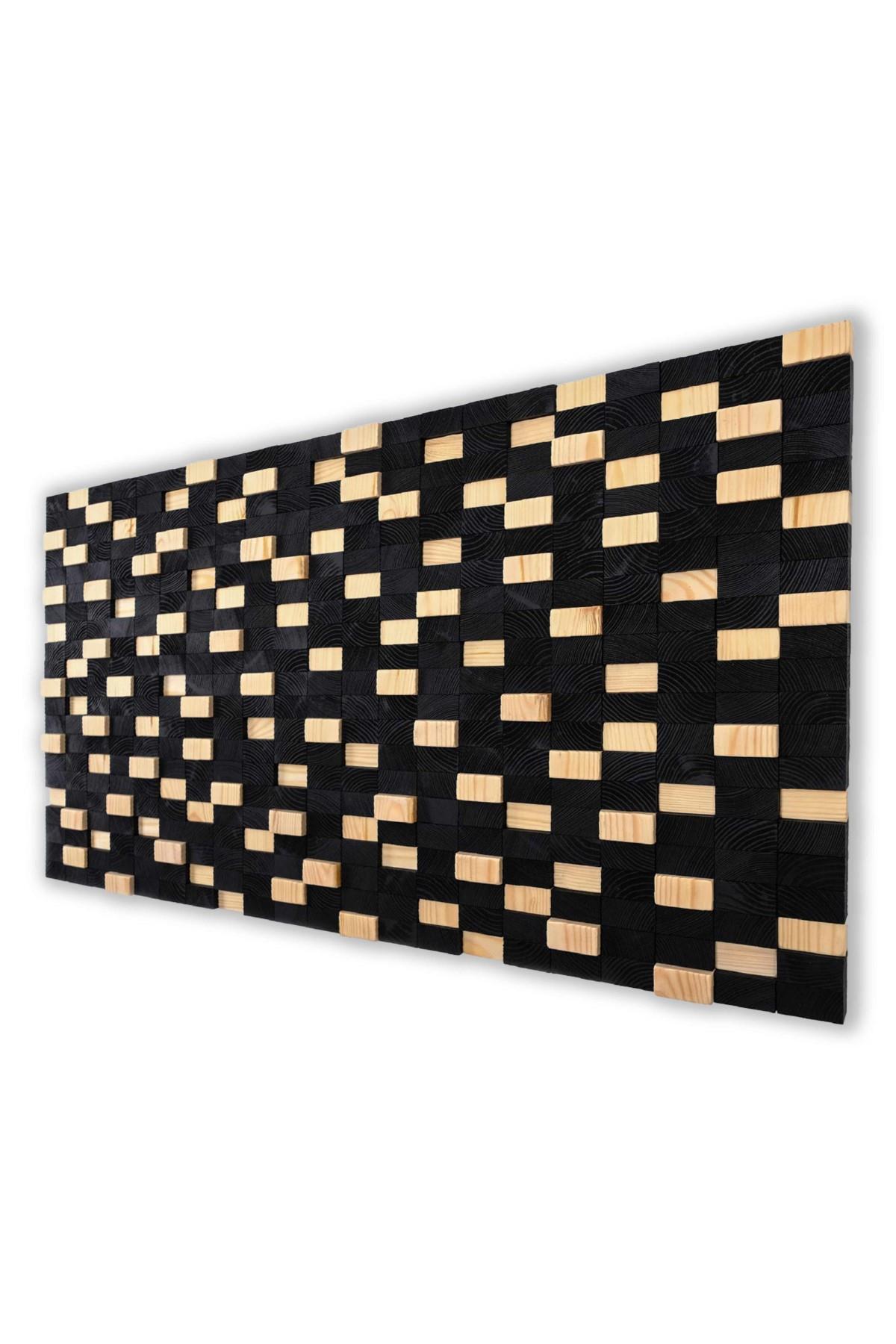 Pila Handmade Mosaic Wood Wall Art