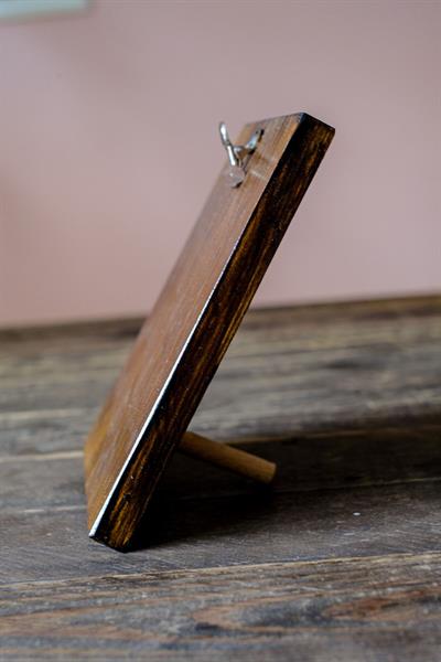 Anito Dark Chestnut Handmade Solid Wood Frame