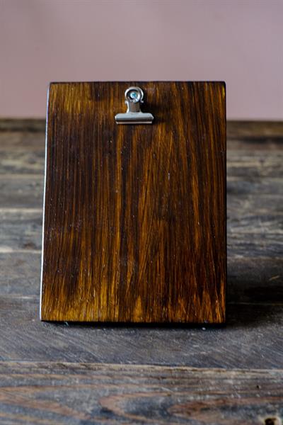 Anito Dark Chestnut Handmade Solid Wood Frame