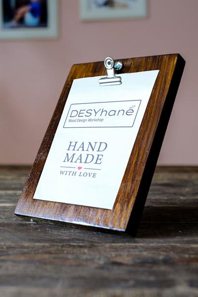 Anito Dark Chestnut Handmade Solid Wood Frame