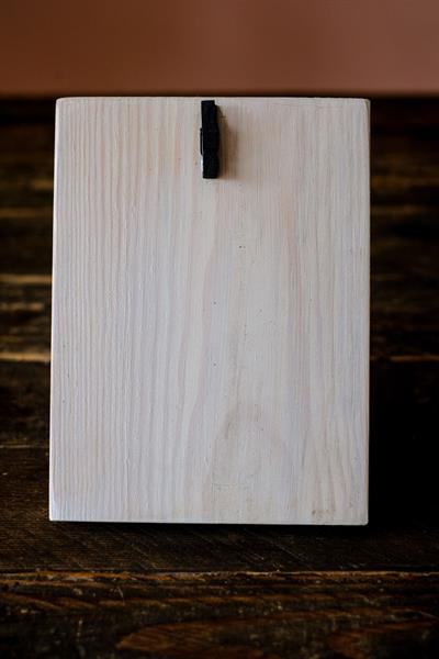 Anito White Handmade Solid Wood Frame
