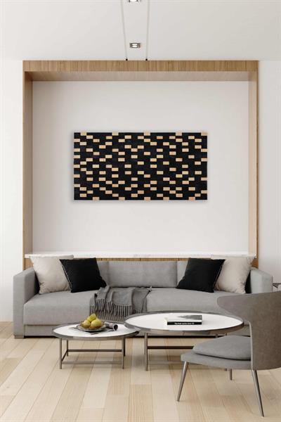 Pila Handmade Mosaic Wood Wall Art