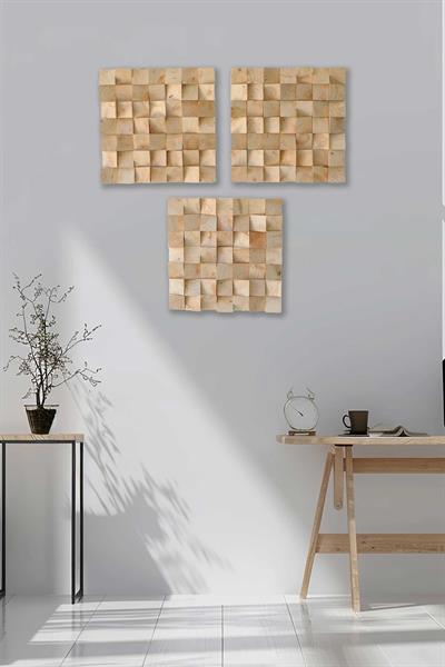 Seda Handmade Mosaic Wood Wall Art