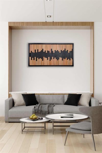 Soundwave Handmade Wooden Wall Art