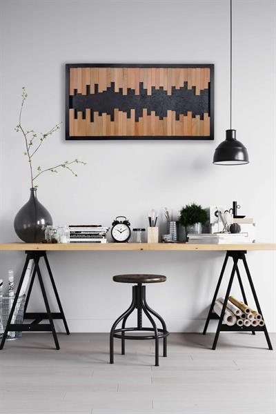 Soundwave Handmade Wooden Wall Art