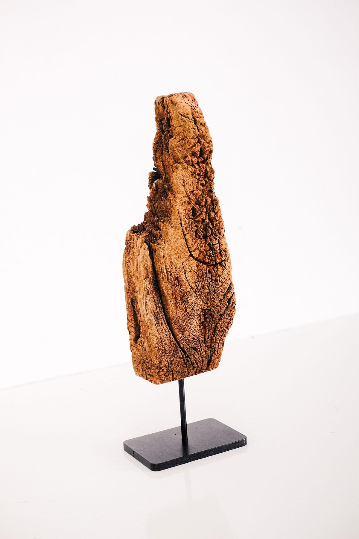 Antique tree Sculpture, Old Wooden Decor, Antique decorative object, Industrial decor, Reproduction, Home accessory