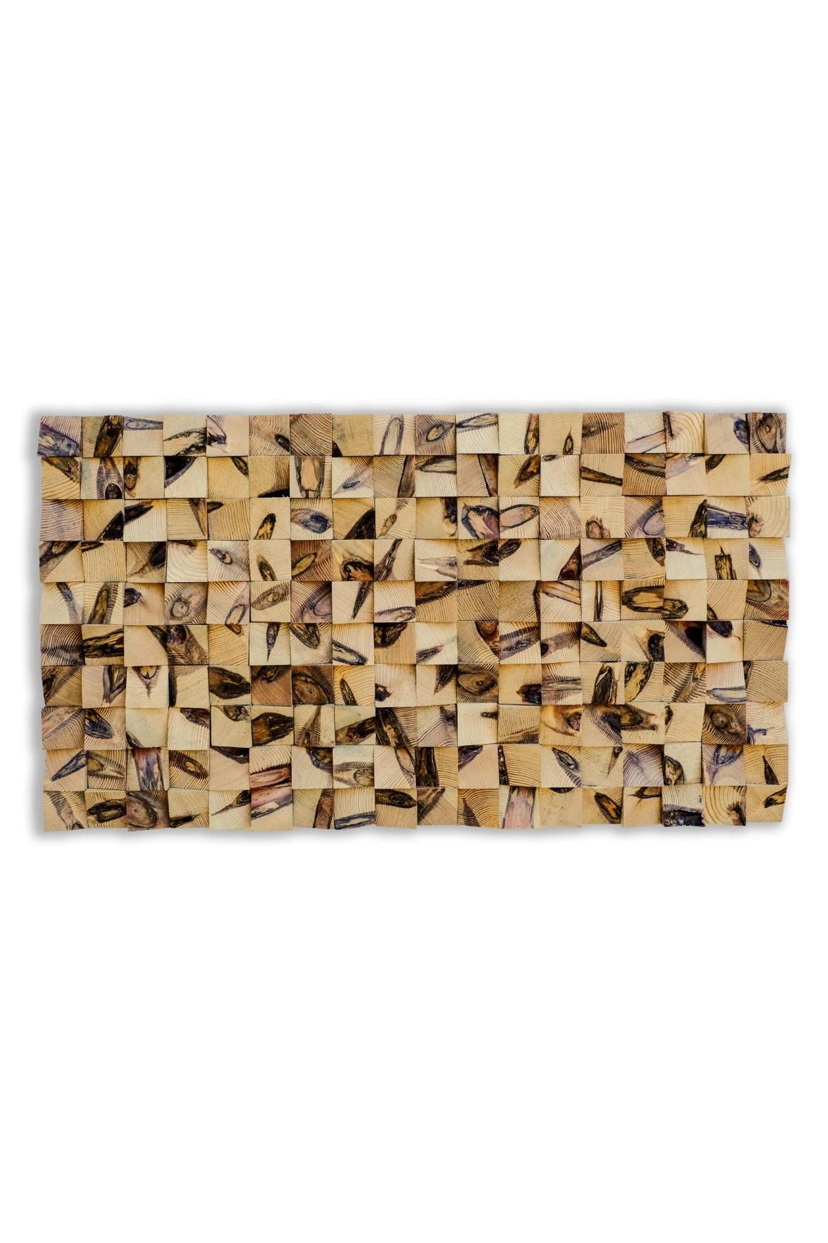 Budak Handmade Mosaic Wood Wall Art