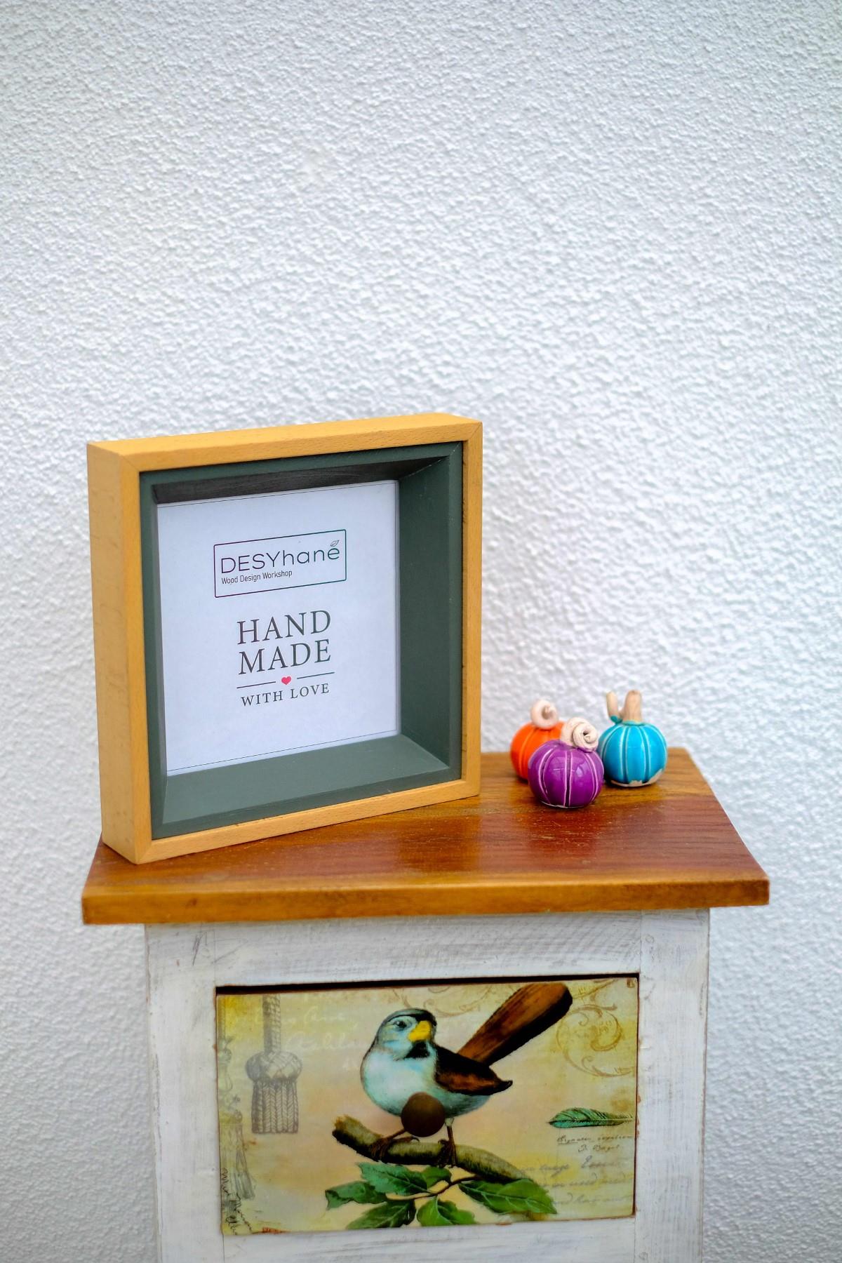 Carpe Diem Handmade Colorful Solid Wood Frame