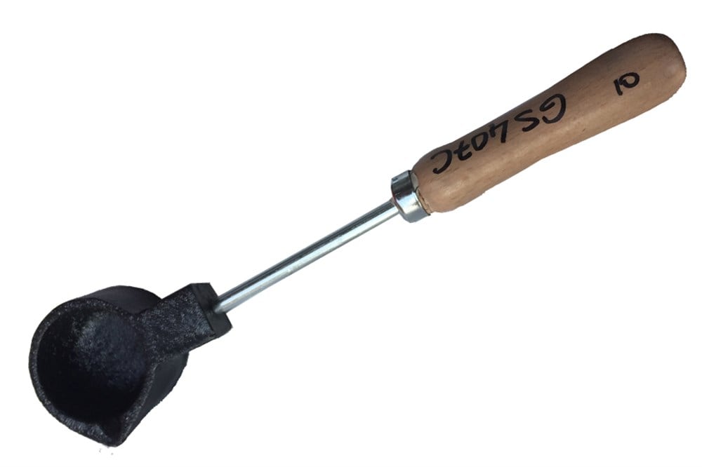 GS407C Eritme Potası-Maşa Tipi-Ahşap Saplı