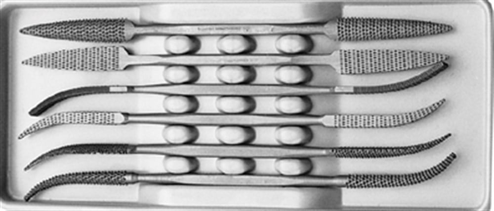 RA 12286 Mum Eğe Seti Eğri Uçlu 6lı