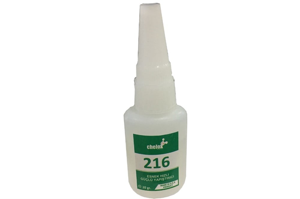 Chelox 216 Plastik-Kauçuk ve Deri Yapıştırıcısı 20 Gr