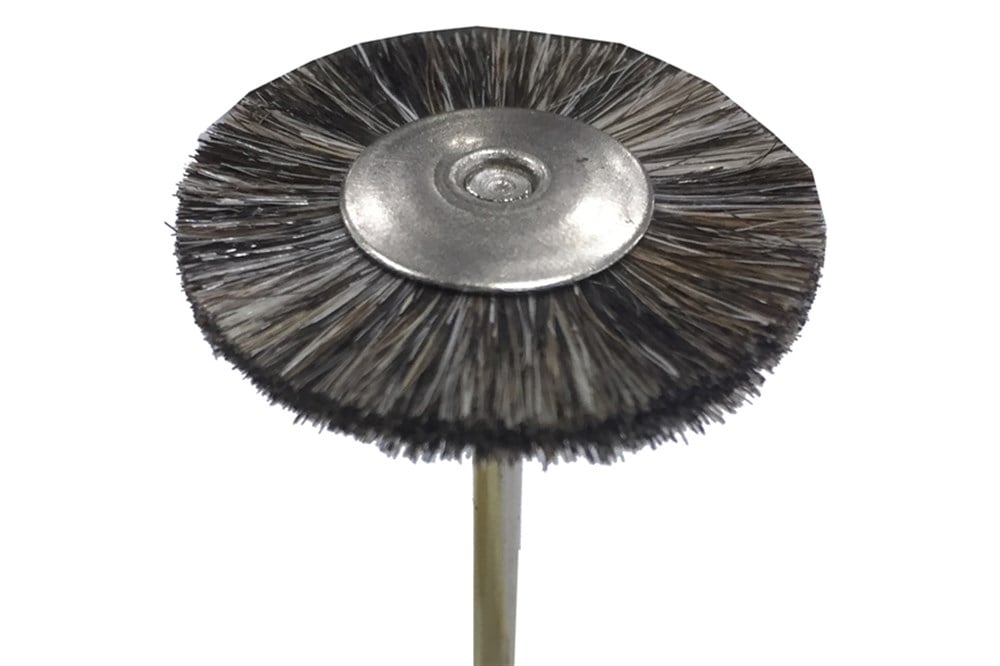 MSHS10G Mandrenli At Kılı Fırça-Boz-2,5 cm