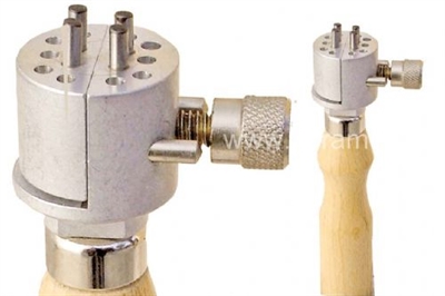 CTS-1297 Standlı  Alüminyum Delikli Mengene-4 Pimli