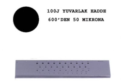 100J Yuvarlak Hadde 600-050