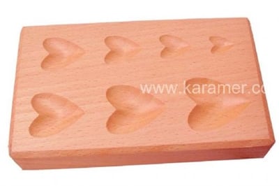 GS-624F Ağaç Zar Düz-Kalp