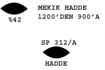 SP 312/A Mekik Hadde  1200-900