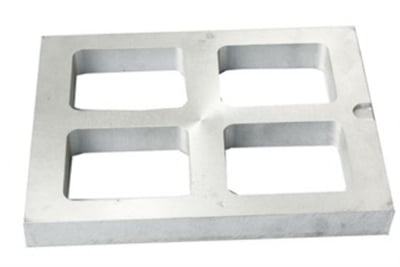 Kauçuk Pişirme Kalıpları-4 Bölmeli