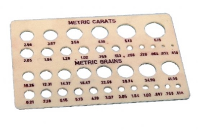 CTS-184 Plastik Taş Ölçeği Pırlanta&İnci