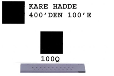 100Q Kare Hadde      400-100