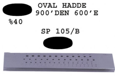 SP 105/B Oval Hadde 900-600