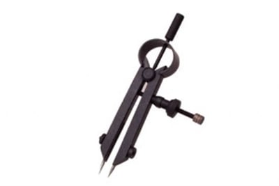 Pergel-İyne Ayaklı 10 cm Siyah