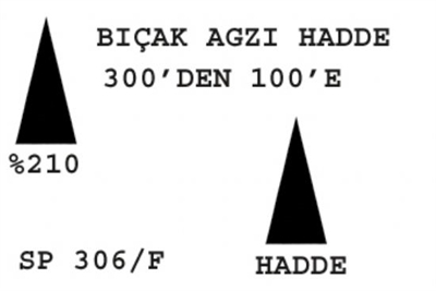 SP 306/F Bıçakağzı Hadde  300-100