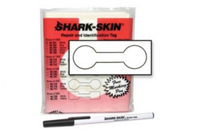 60.715 Shark Skin Etiket-Beyaz 500 Ad/Pkt