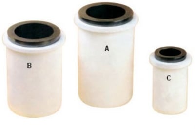 İndüksiyon Potaları-Beyaz