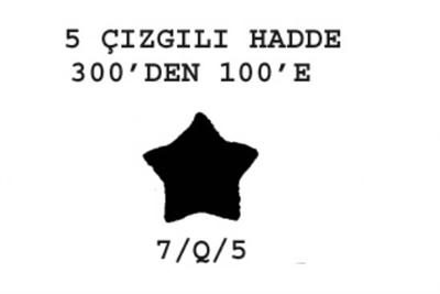 7/Q/5 Çizgili Hadde  300-100