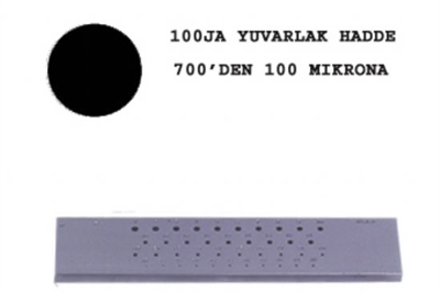 100JA Yuvarlak Hadde 700-100