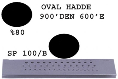 SP 100/B Oval Hadde 900-600