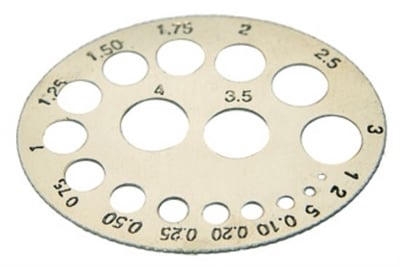 CTS-765 Oval Taş Ölçeği 0,01ct-4ct